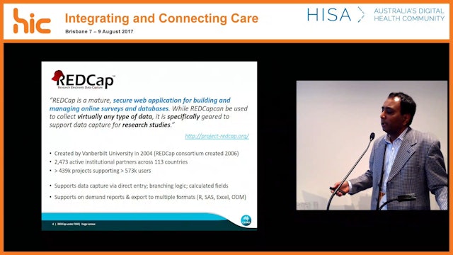 REDCap under FHIR Enhancing electronic data capture with FHIR capability Dr Hugo Leroux