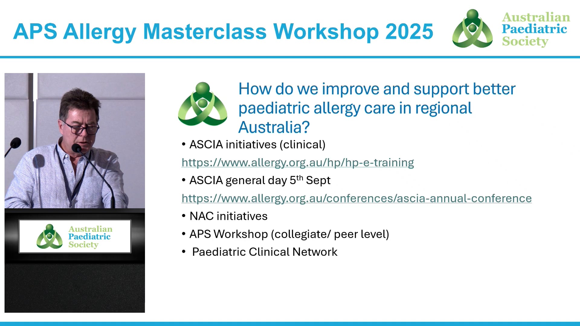 Allergy Community of Practice Peter Goss