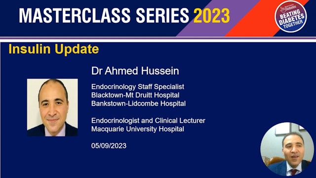 Insulin Update Dr Ahmed Hussein