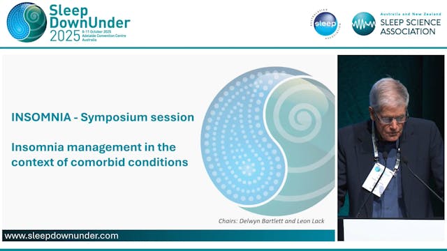 Management of insomnia and circadian ...