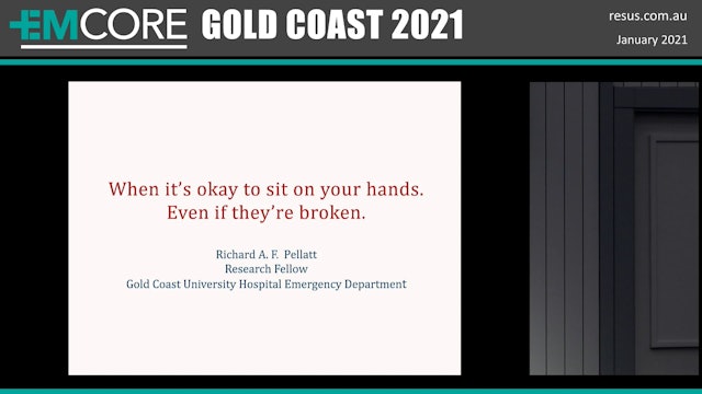 Hand Fractures When it’s okay to sit on your hands, even if they’re broken Dr Richard Pellatt