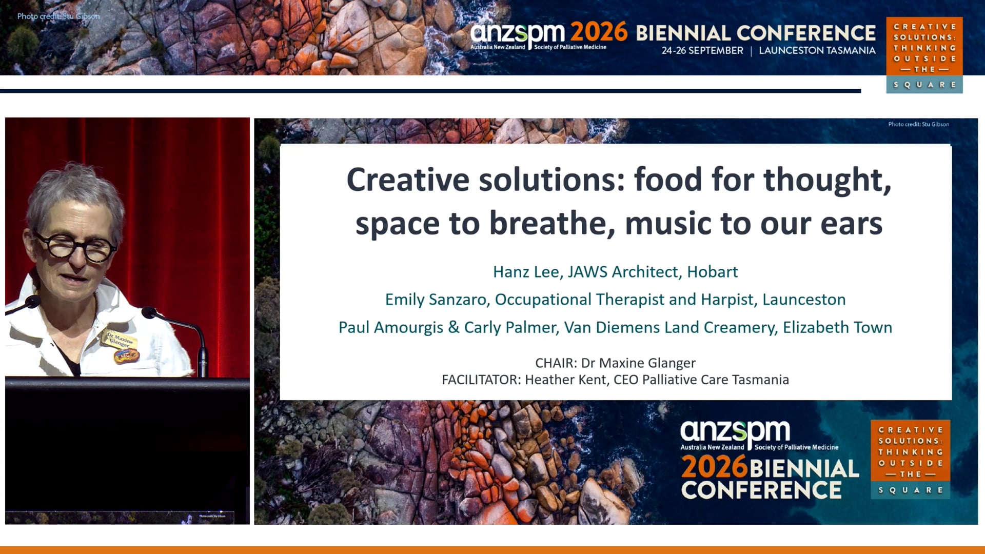 Creative solutions food for thought, space to breathe, music to our ears Hanz Lee, Emily Sanzaro, Paul Amourgis & Carly Palmer