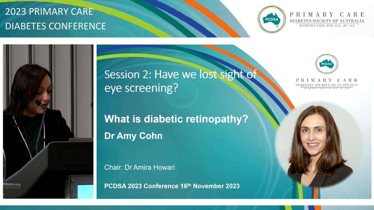 What is diabetic retinopathy Dr Amy Cohn armchairmedical.tv