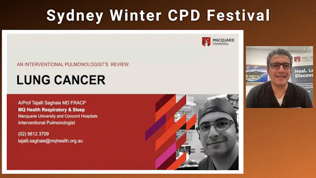 Lung Cancer A Prof Tajalli Saghaie
