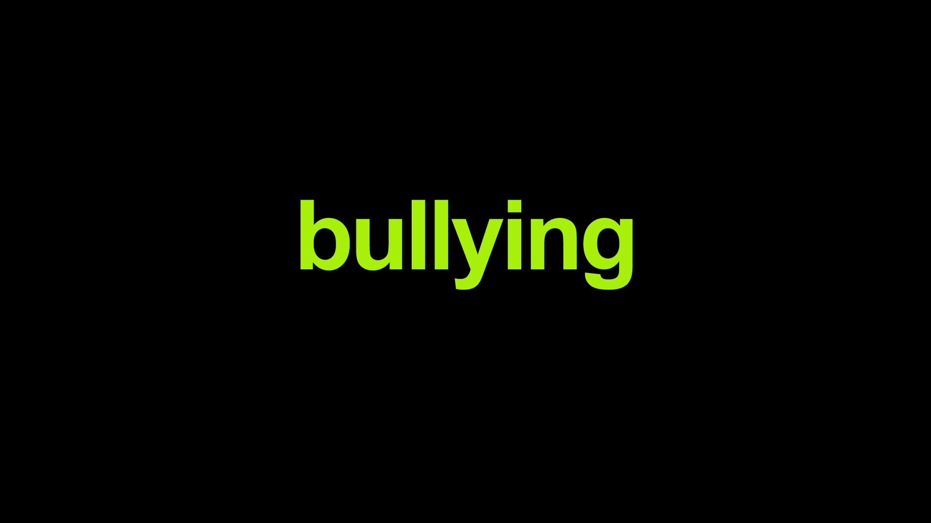 Bullying in Medicine