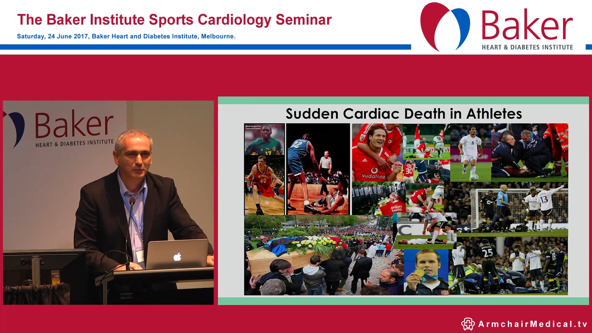 Sudden Cardiac Death in Athletes. Can we make a difference? Prof Chris Semsarian