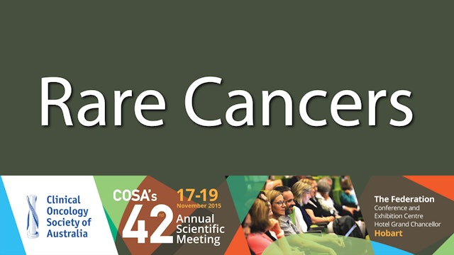 Rare Cancers Clinical Oncology Society 2015