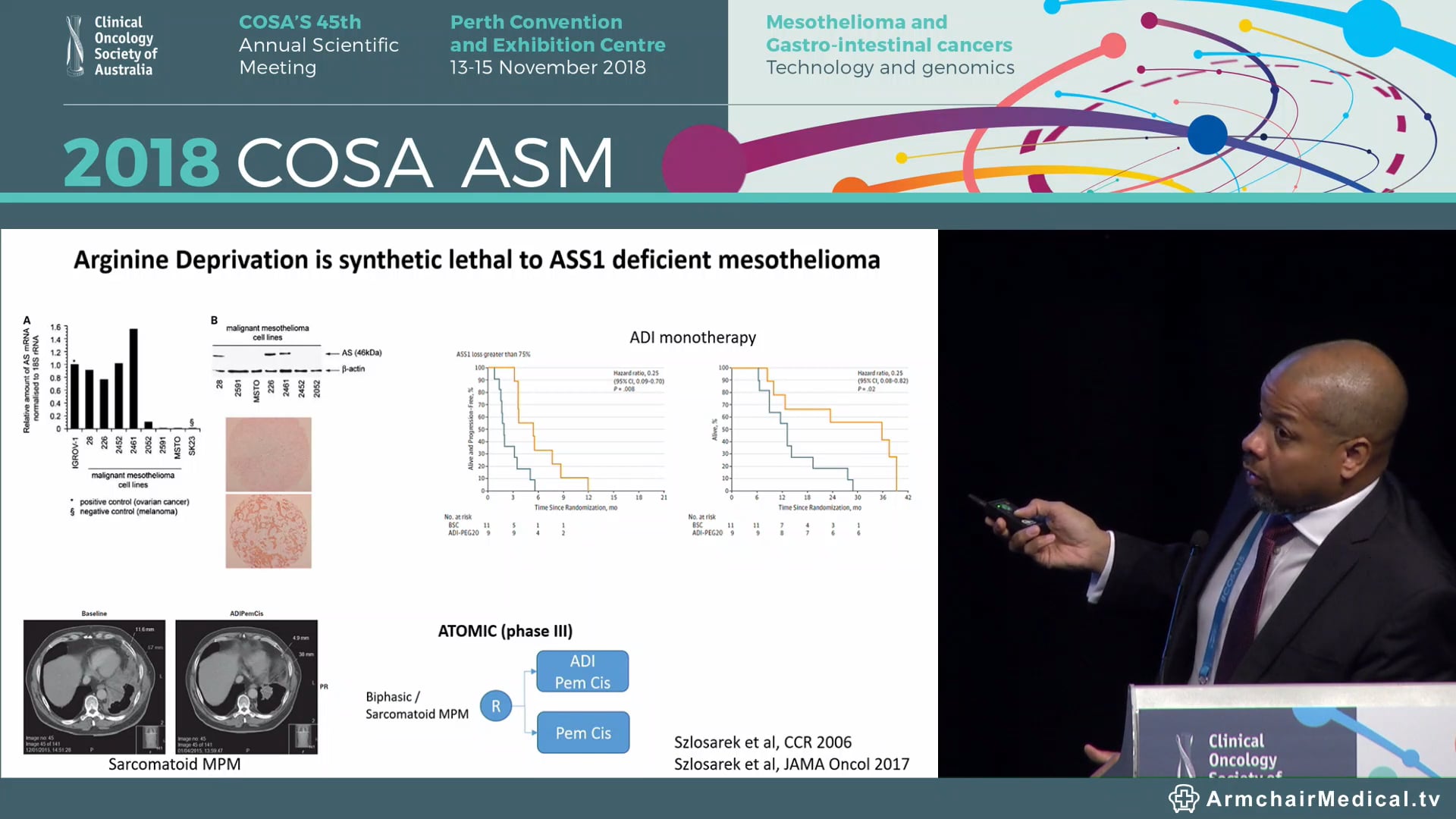 Genomically Targeted clinical trials in Mesothelioma - Prof Dean Fennell