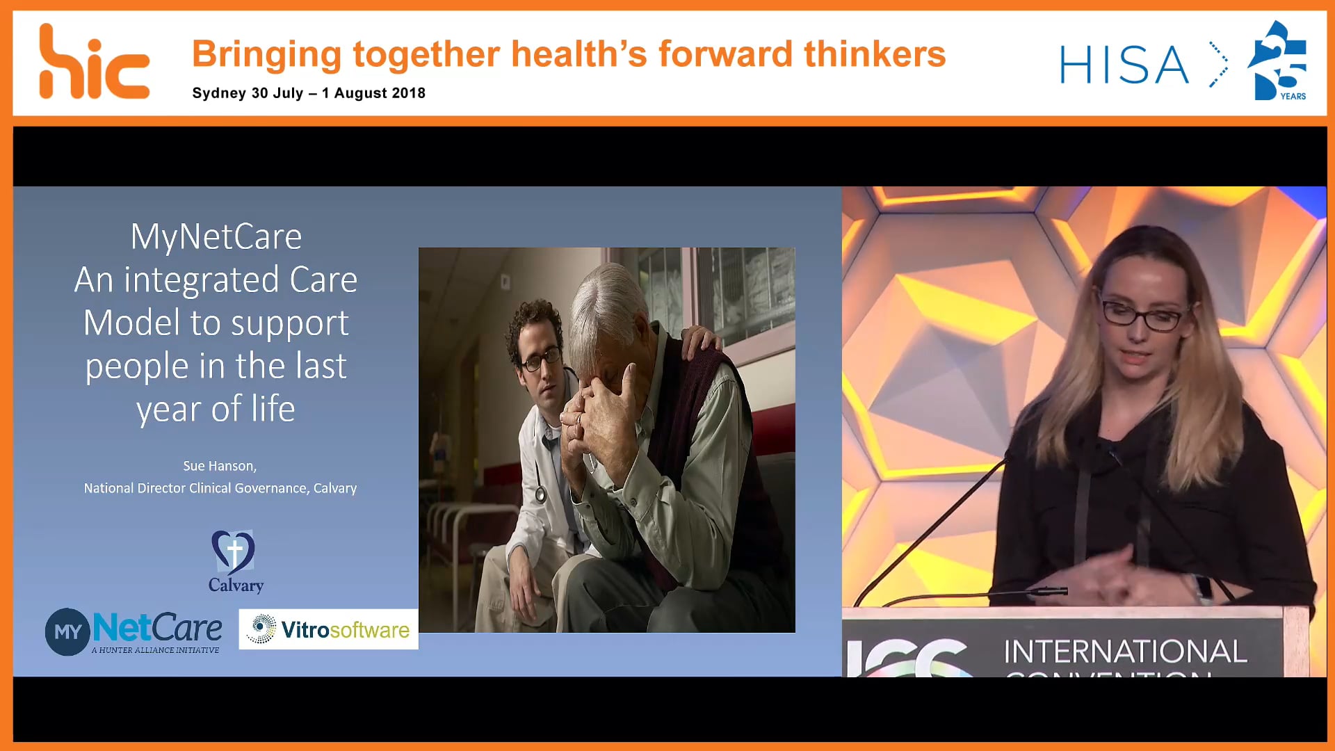 MyNetCare An integrated care model to support people in the last year of life Sue Hanson