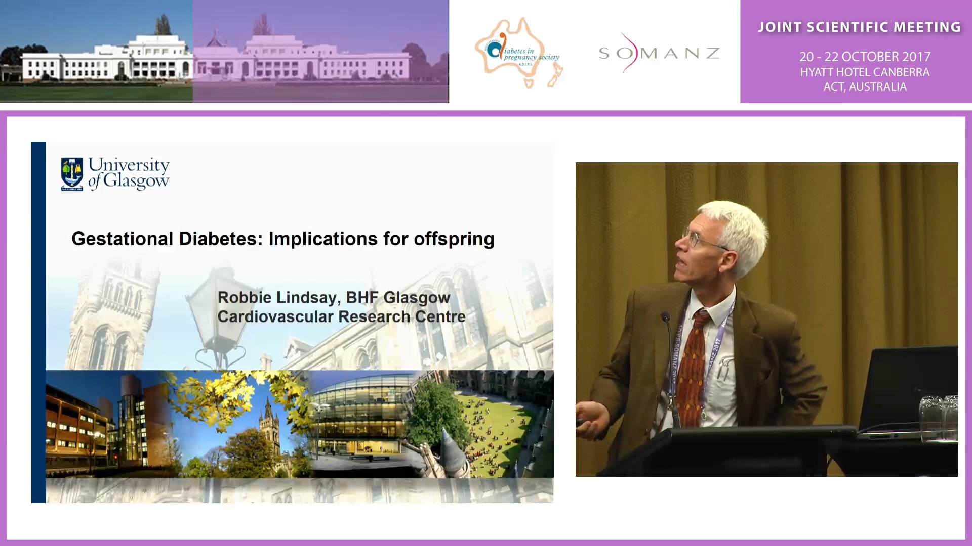 GDM implications for the offspring - Robert Lindsay