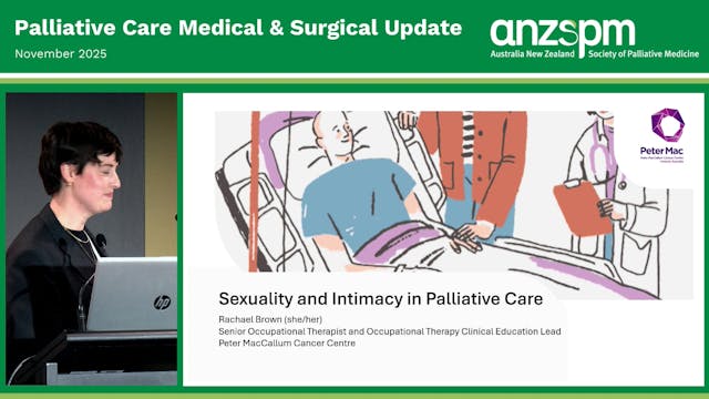 Intimacy and Sexuality in Palliative ...