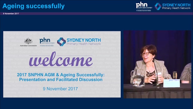 Ageing successfully Panel Discussion