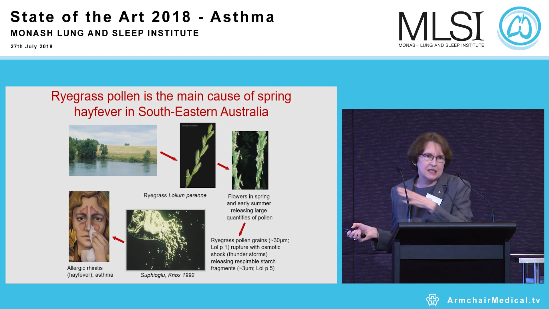Allergy, Immunotherapy and Asthma Professor Robyn O’Hehir