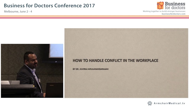 How to Handle Conflict in the Workplace Dr Juviraj Arulanandarajah