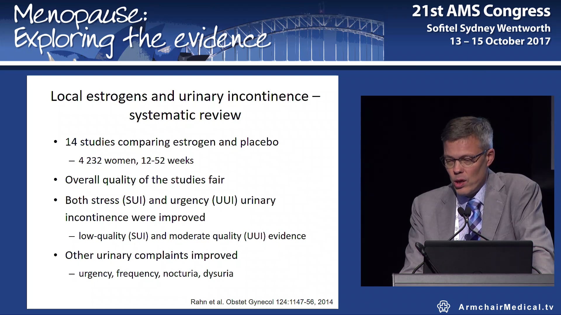Postmenopausal hormone therapy and pelvic floor disorders Assoc Prof Tomi Mikkola