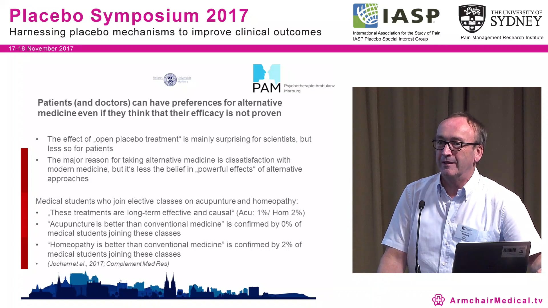 Explaining and recommending treatments with equivocal evidence Prof Winfried Rief