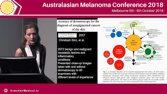 Diagnosis of amelanotic melanoma with...
