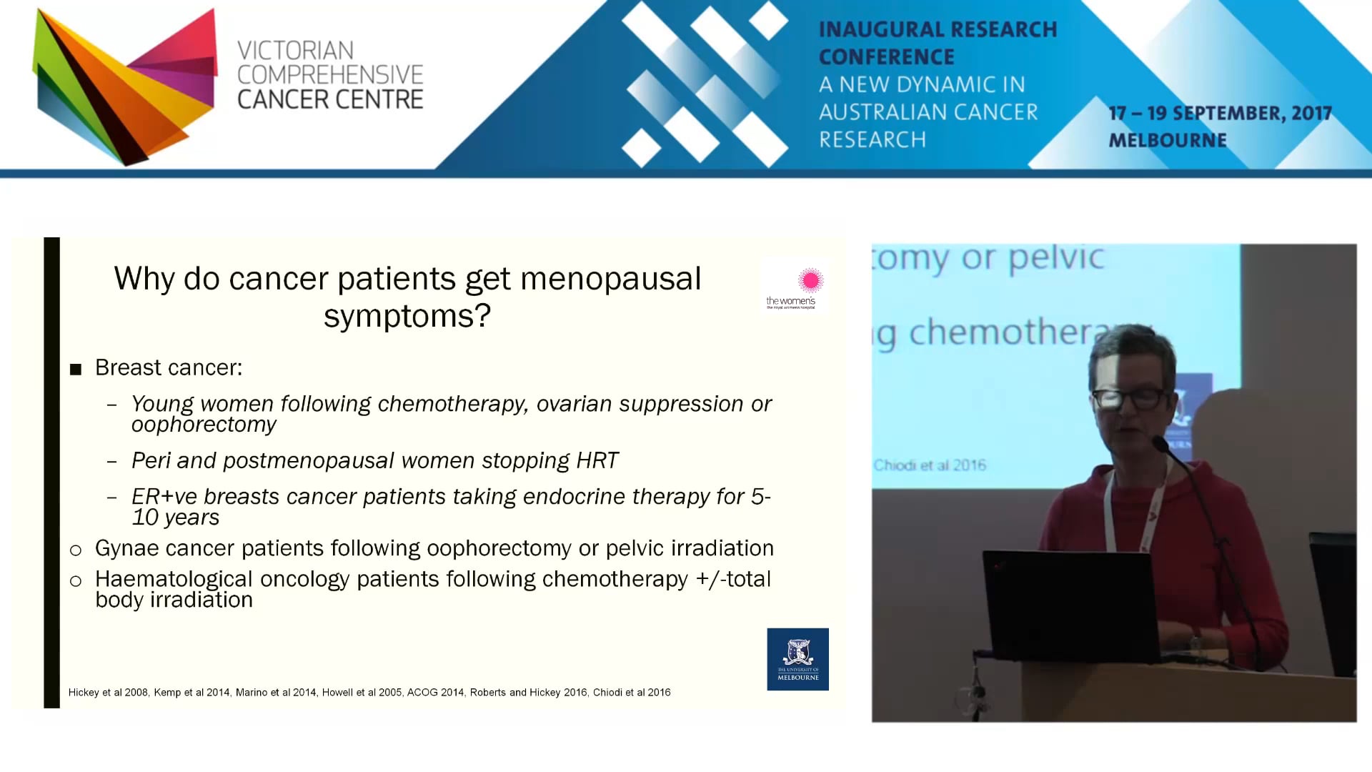 Managing menopausal symptoms after cancer What works and what doesn’t - Martha Hickey