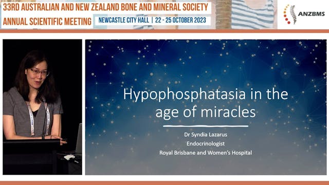 Hypophosphatasia in the age of miracl...