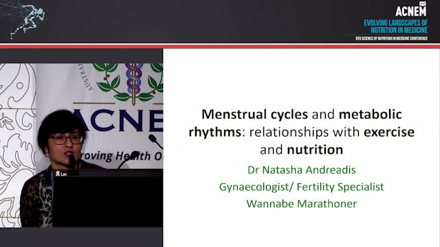 Menstrual cycles and metabolic rhythm...