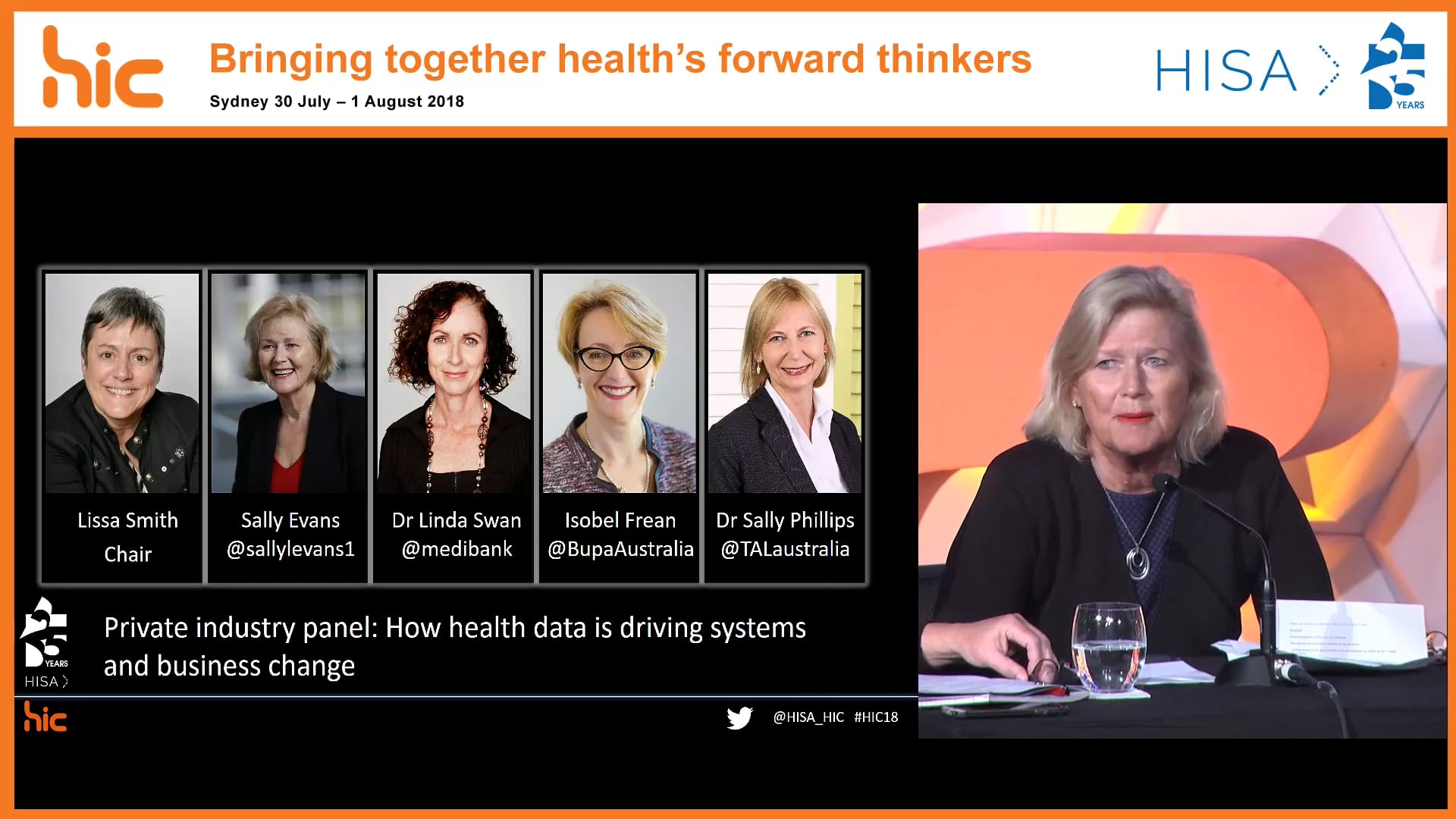 Private industry panel How health data is driving systems and business change