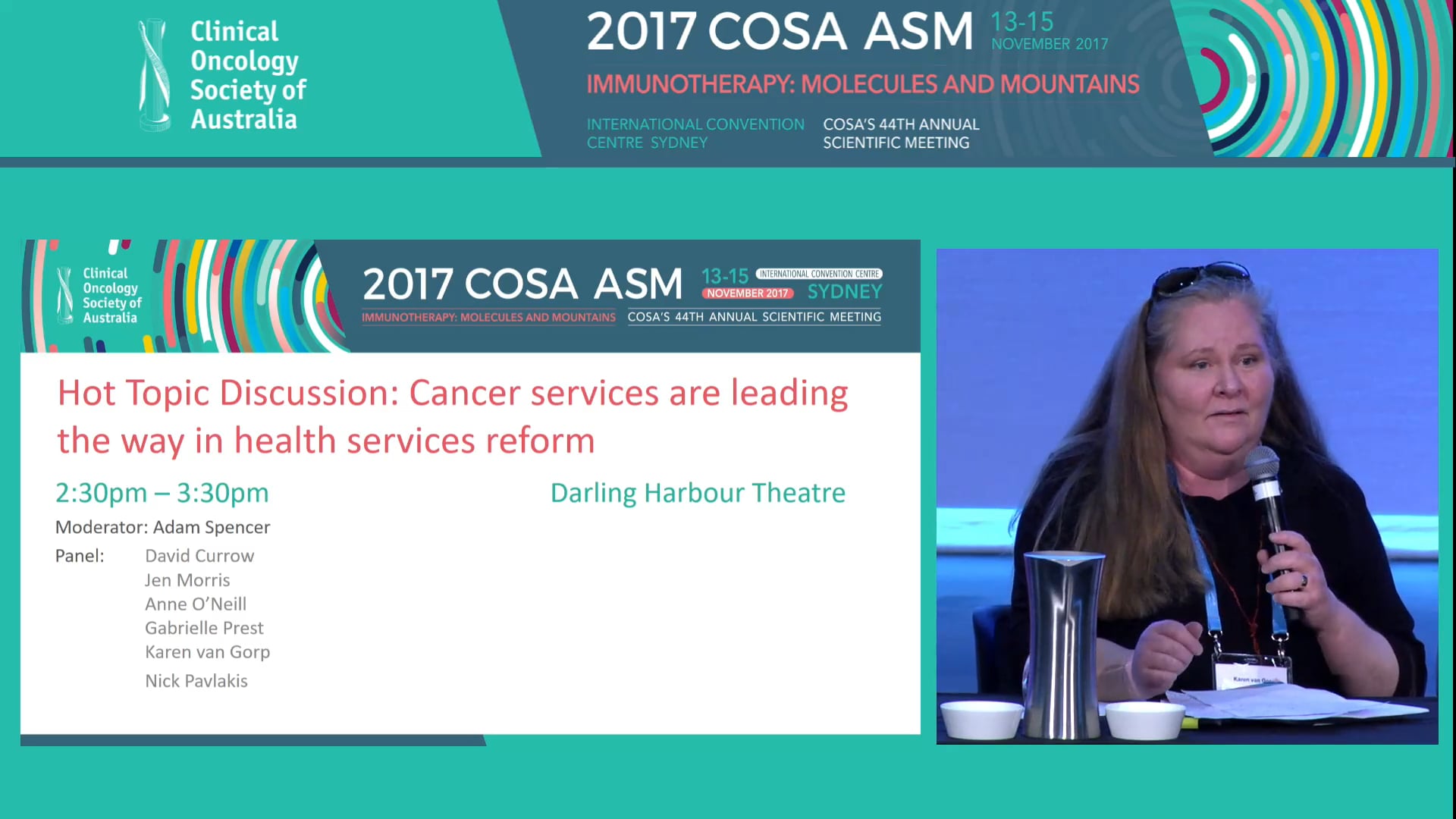 Hot Topic Discussion Cancer services are leading the way in health services reform