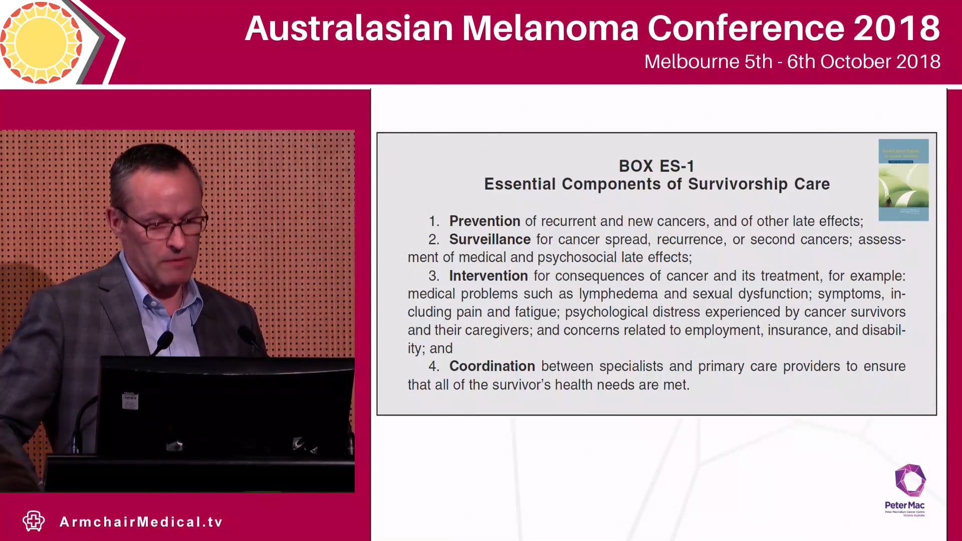 Survivorship issues for patients with melanoma and other cancers Michael Jefford