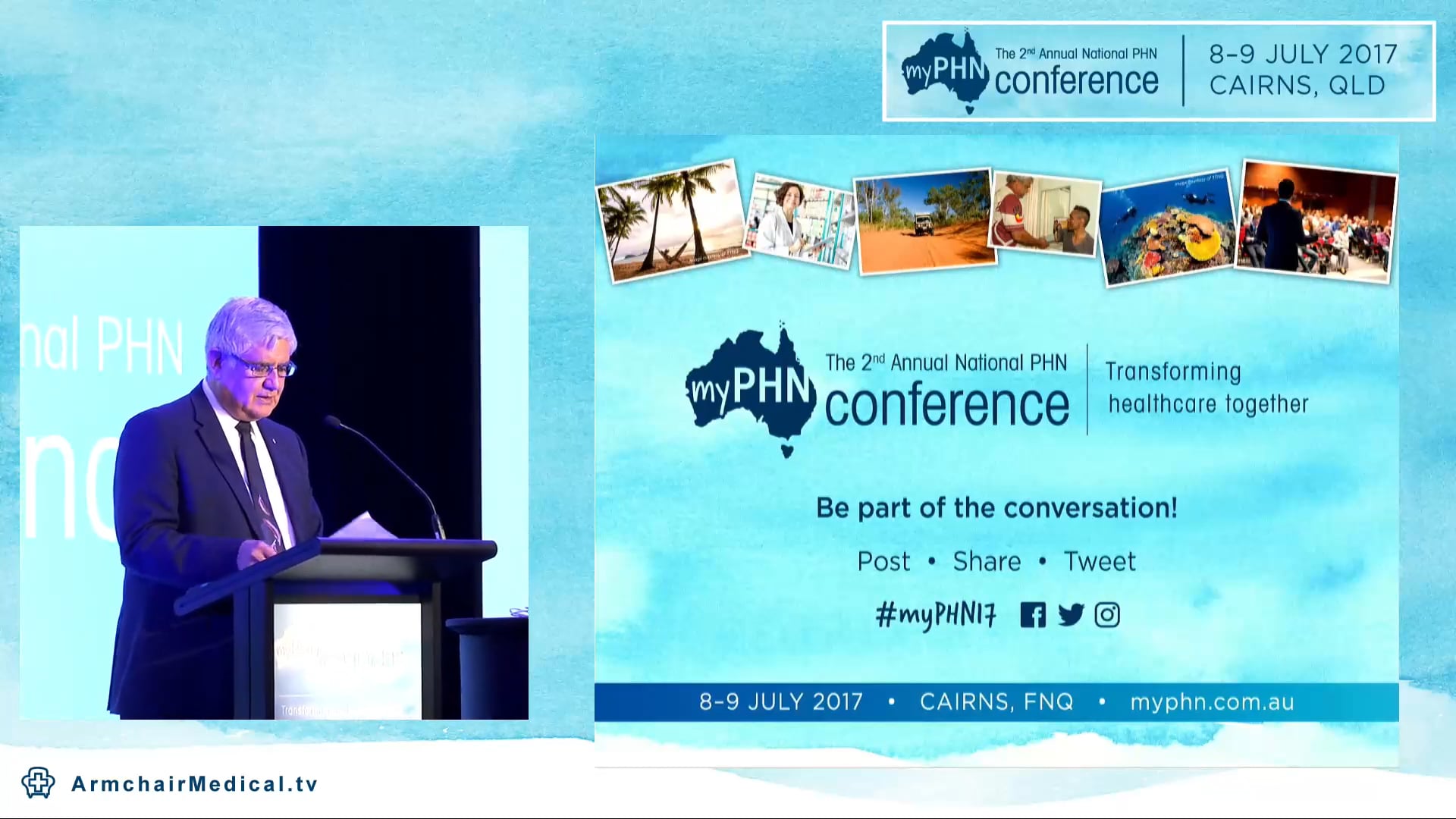 Welcome to conference Trent Twomey & The Hon Ken Wyatt AM MP Minister for Aged Care and Minister for Indigenous Health