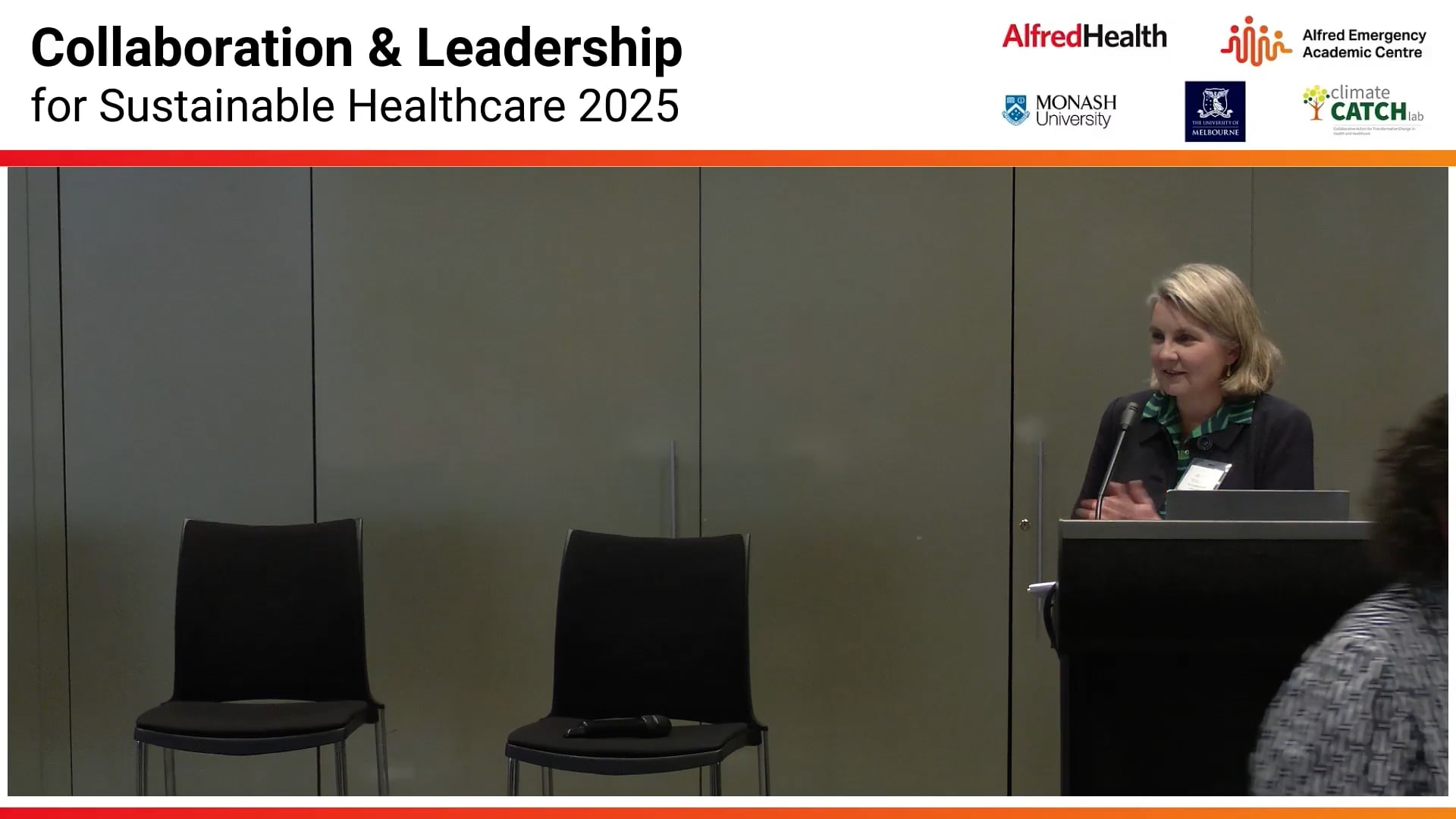 Panel discussion Driving change together Mr Adam Horsburgh, Chief Executive, Alfred Health, Prof Shelley Doolan, Chief Executive, The Royal Melbourne Hospital, Prof Nick Watts