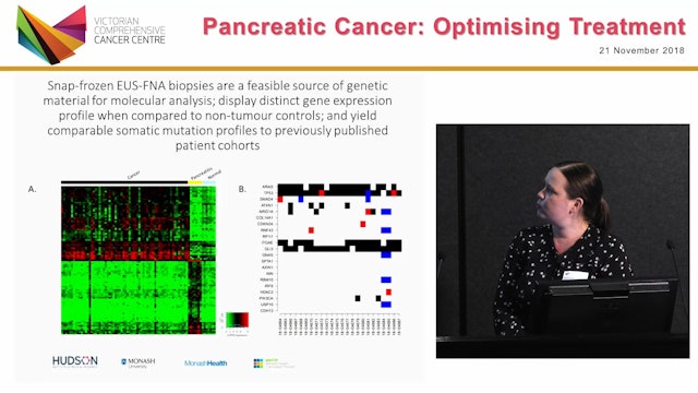 Incorporating genomic data to improve cancer diagnosis and treatment Dr Jo Lundy Monash University
