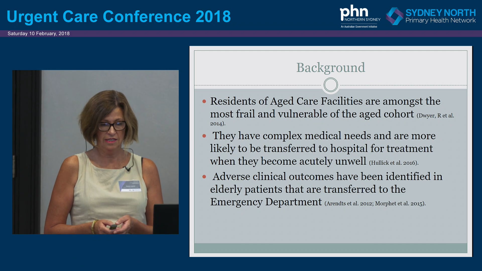 Hospital avoidance services for older people in NSLHD Therese Jepson