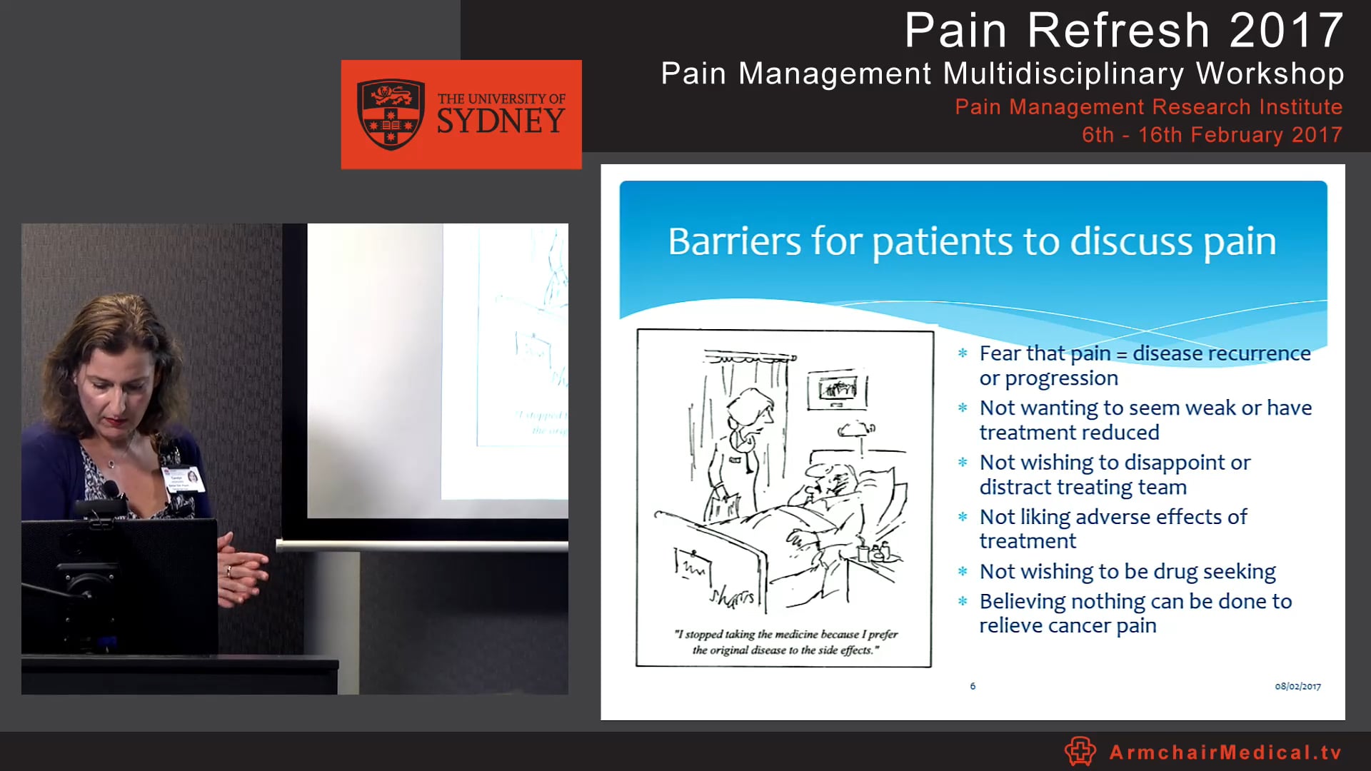 Psychosocial management of cancer pain Carolyn Howard