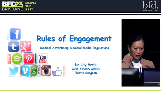 Medical Advertising Regulations and Upcoming changes Dr Lily Vrtik
