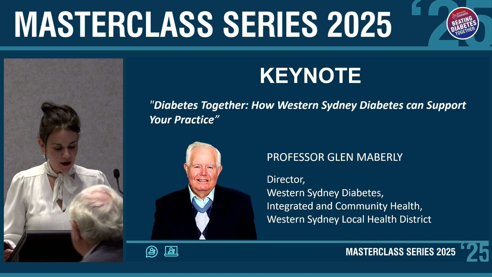Diabetes Together How Western Sydney Diabetes Can Support Your Practice Professor Glen Maberly