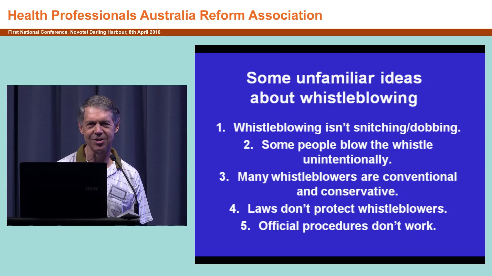 Healthcare and dissent Brian Martin
