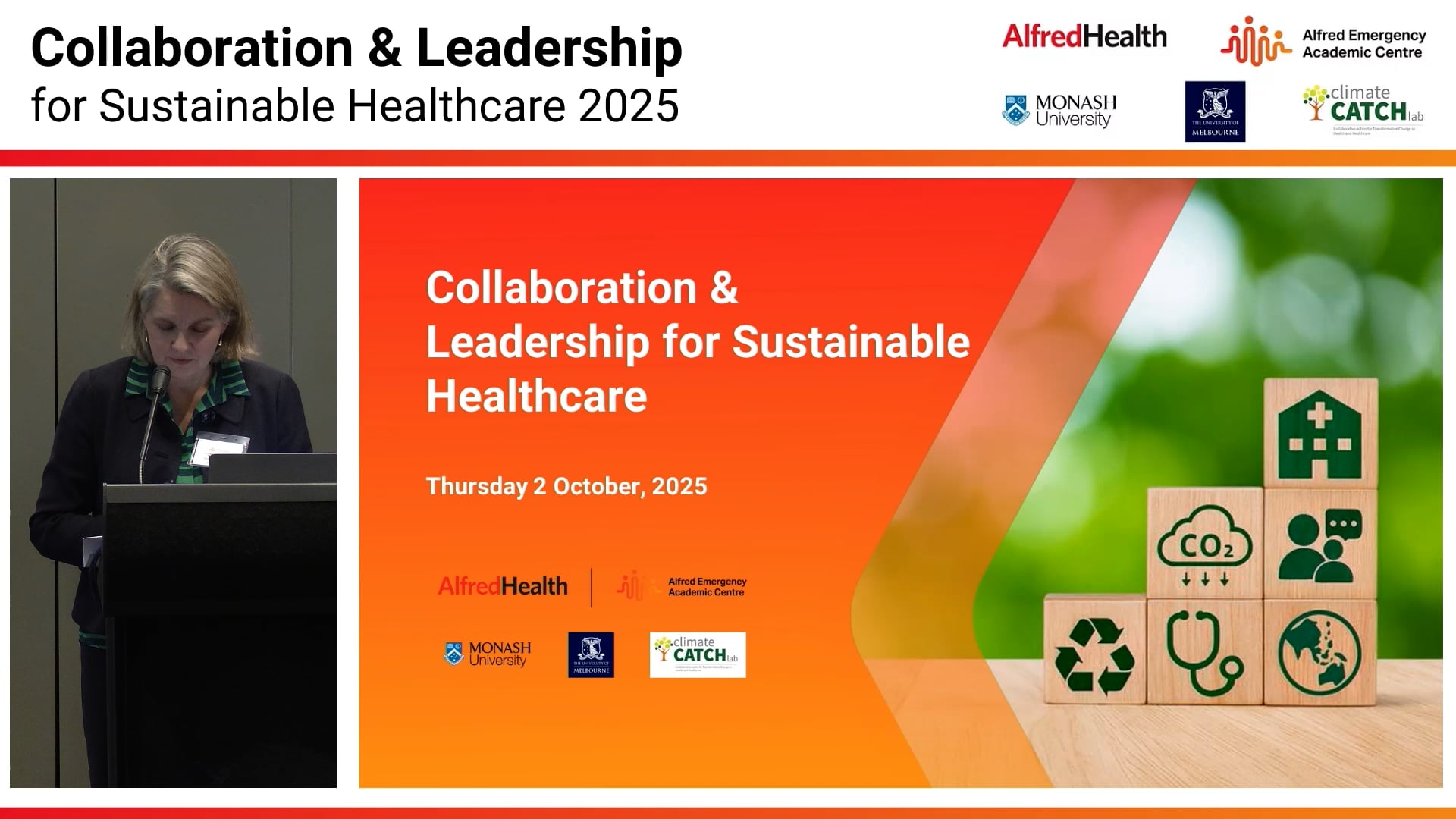 Circular economy and health services Prof John Thwaites, Chair, Monash Sustainable Development Institute and Climate works Centre