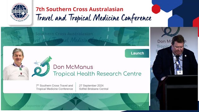 Launch of Don McManus Tropical Health...