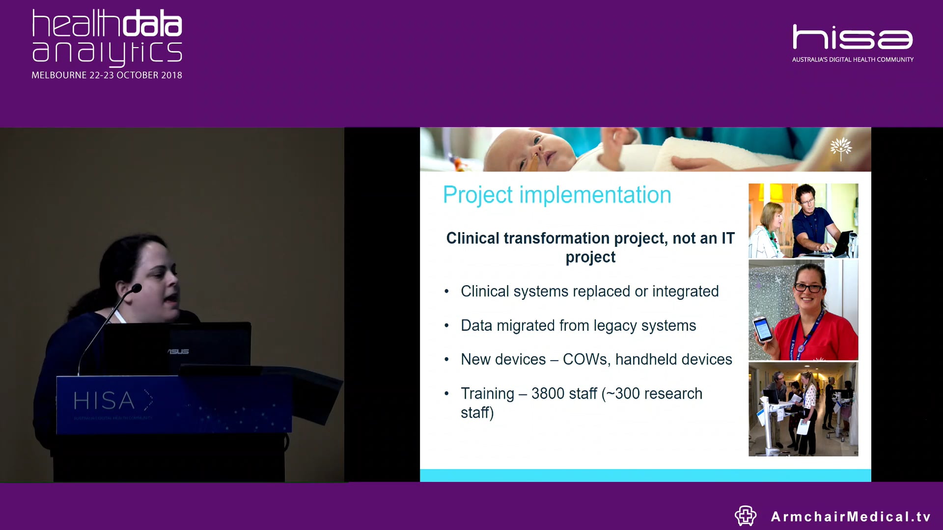 Advancing clinical research using electronic medical records at a paediatric hospital Ahuva Segal Senior EMR Analyst, Research, Royal Children's Hospital, Melbourne