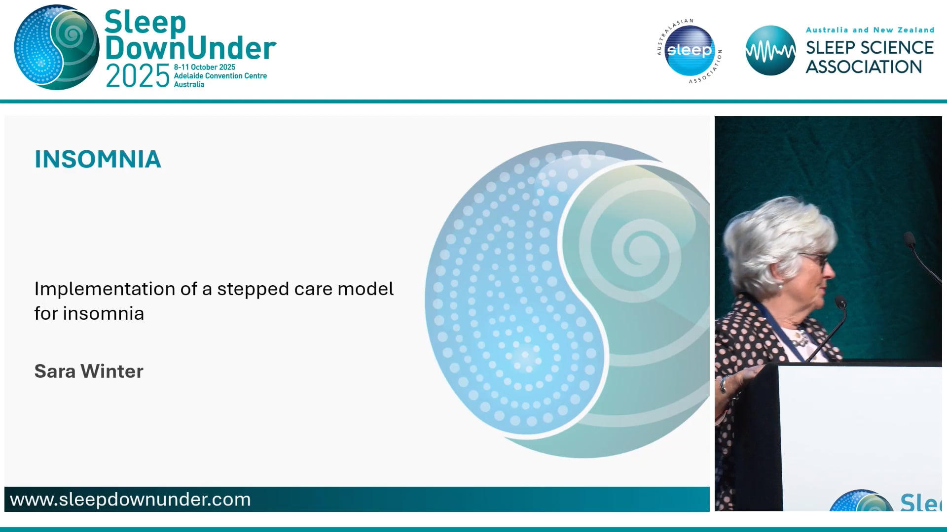 Implementation of a stepped care model for insomnia Dr Sara Winter