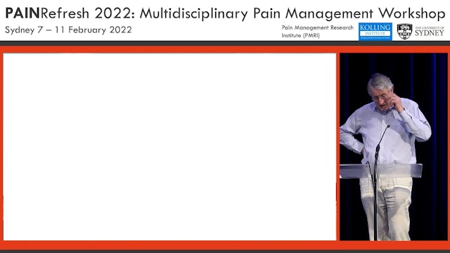 Tuesday - Neuropathic Pain - Diagnosis and Treatment AProf. Paul Wrigley