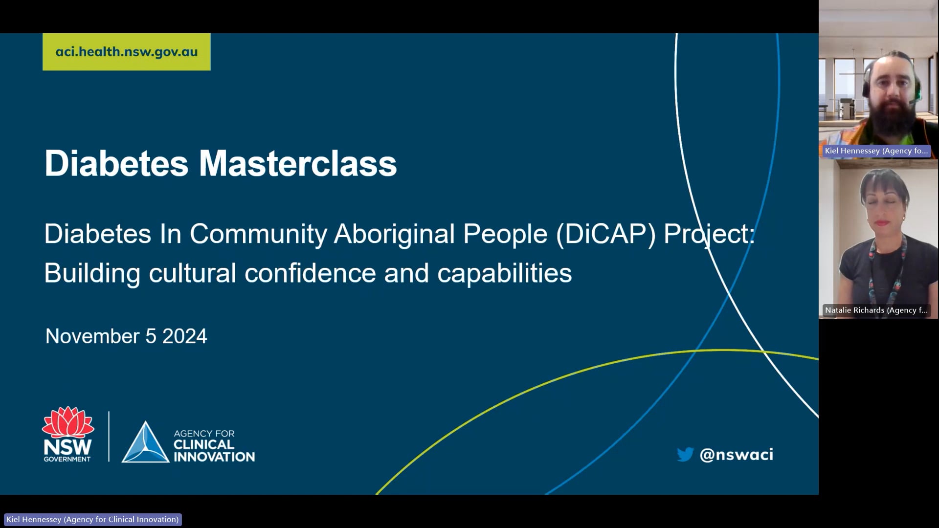 DiCAP (Diabetes in Community for Aboriginal People) Project – Building Cultural Confidence and Capabilities Natalie Richards & Kiel Hennessey
