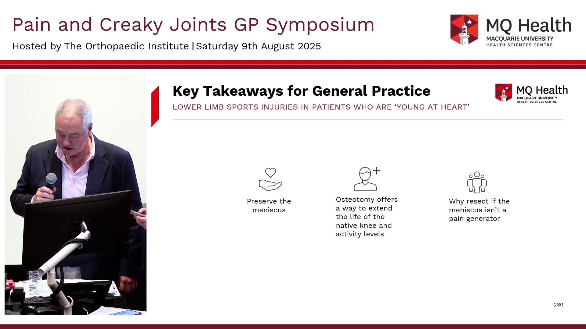 Session 3 Q&A Dr Michael Dan, AProf Sumit Raniga