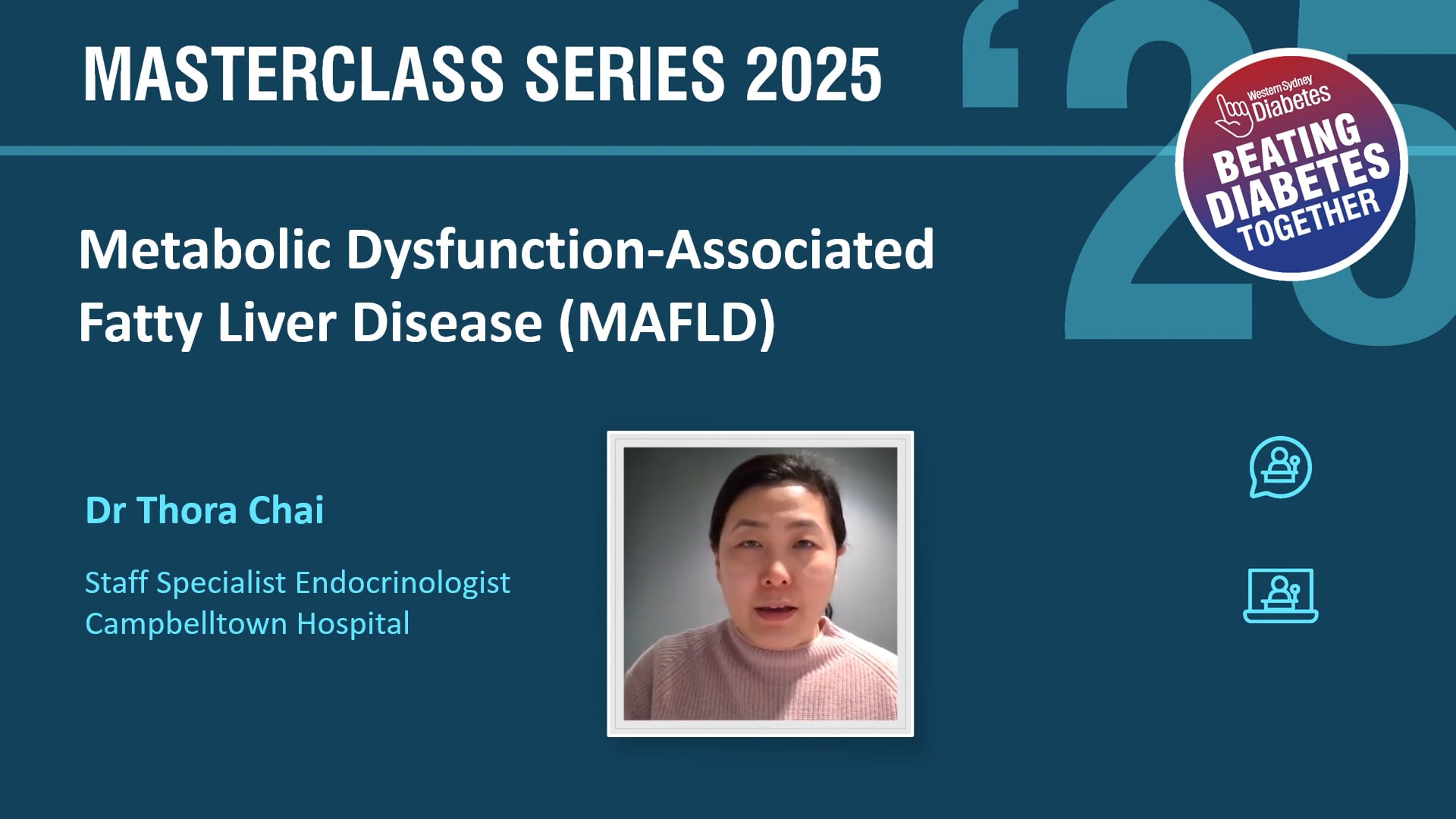 Metabolic-associated fatty liver disease Dr Thora Chai
