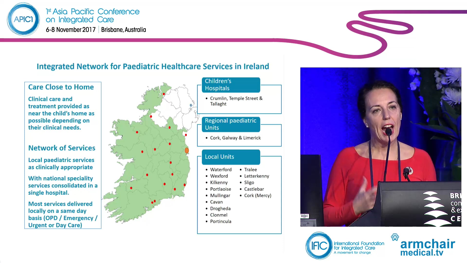 An Integrated Network of Paediatric Services in Ireland Suzanne Dempsey