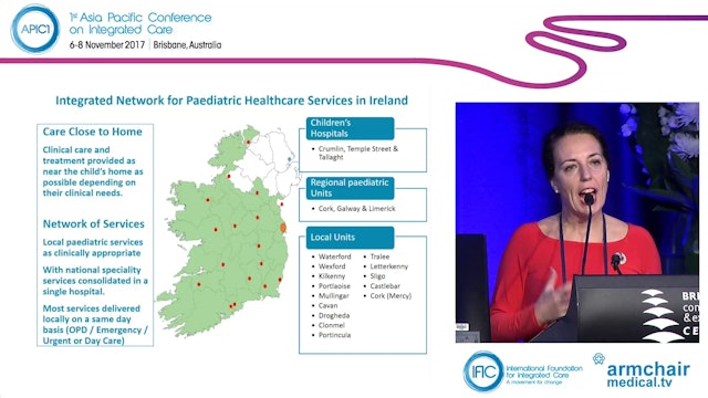 An Integrated Network of Paediatric Services in Ireland Suzanne Dempsey