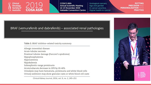 Renal-oncology; impacts of these trea...