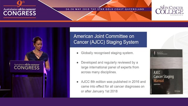 Interpreting the melanoma report incl...