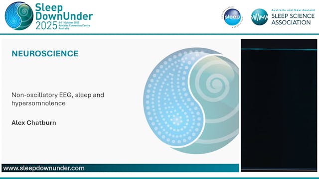 Non-oscillatory EEG, sleep and hypers...