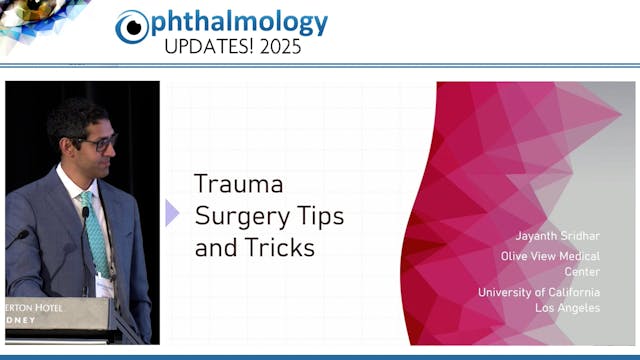Ocular Trauma & Proliferative Vitrore...