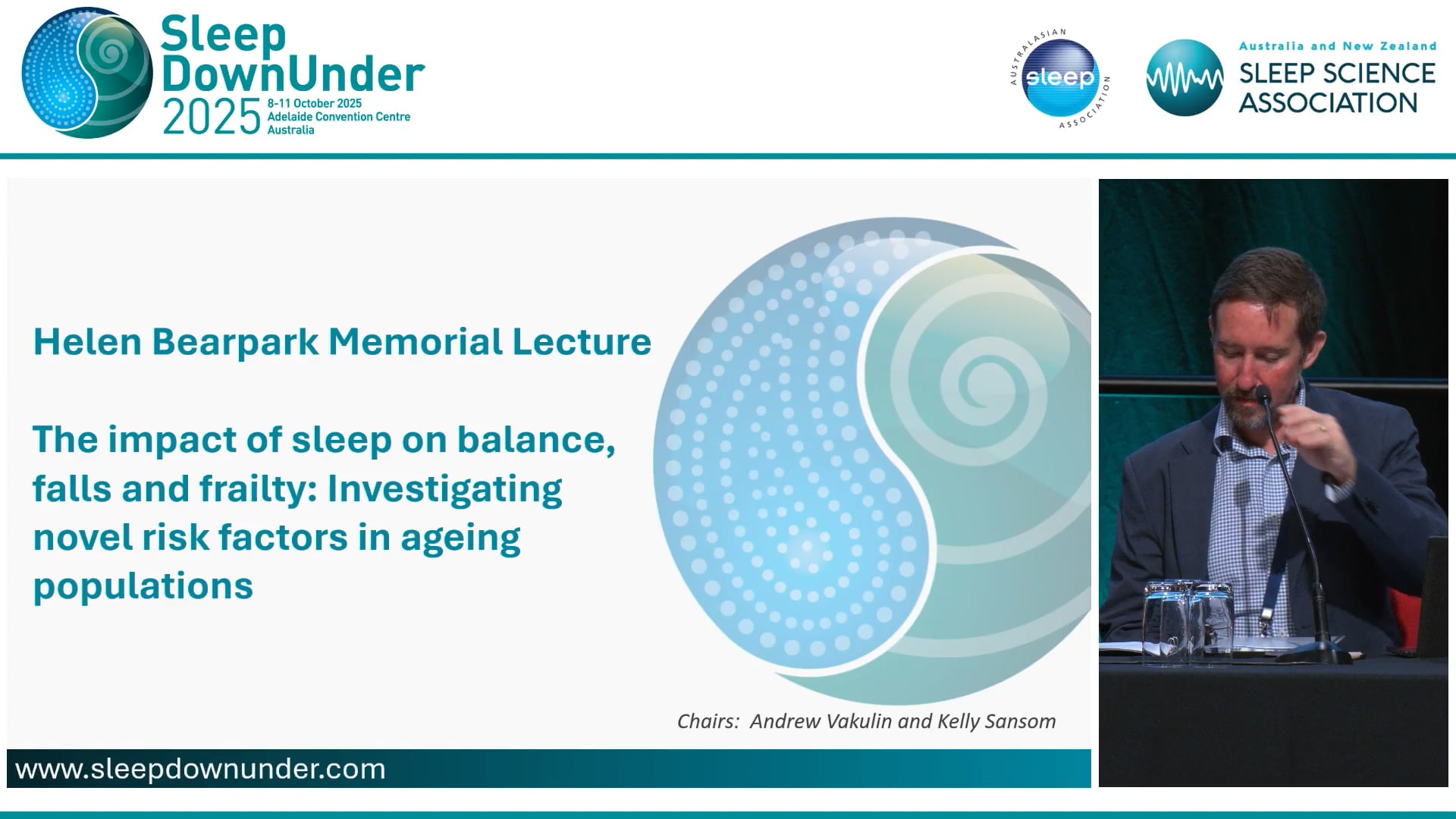The interplay between sleep, balance, and fall risk insights from daily-living activity monitoring Assoc Prof Kimberley van Schooten